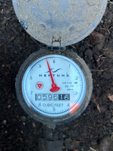water leak determination