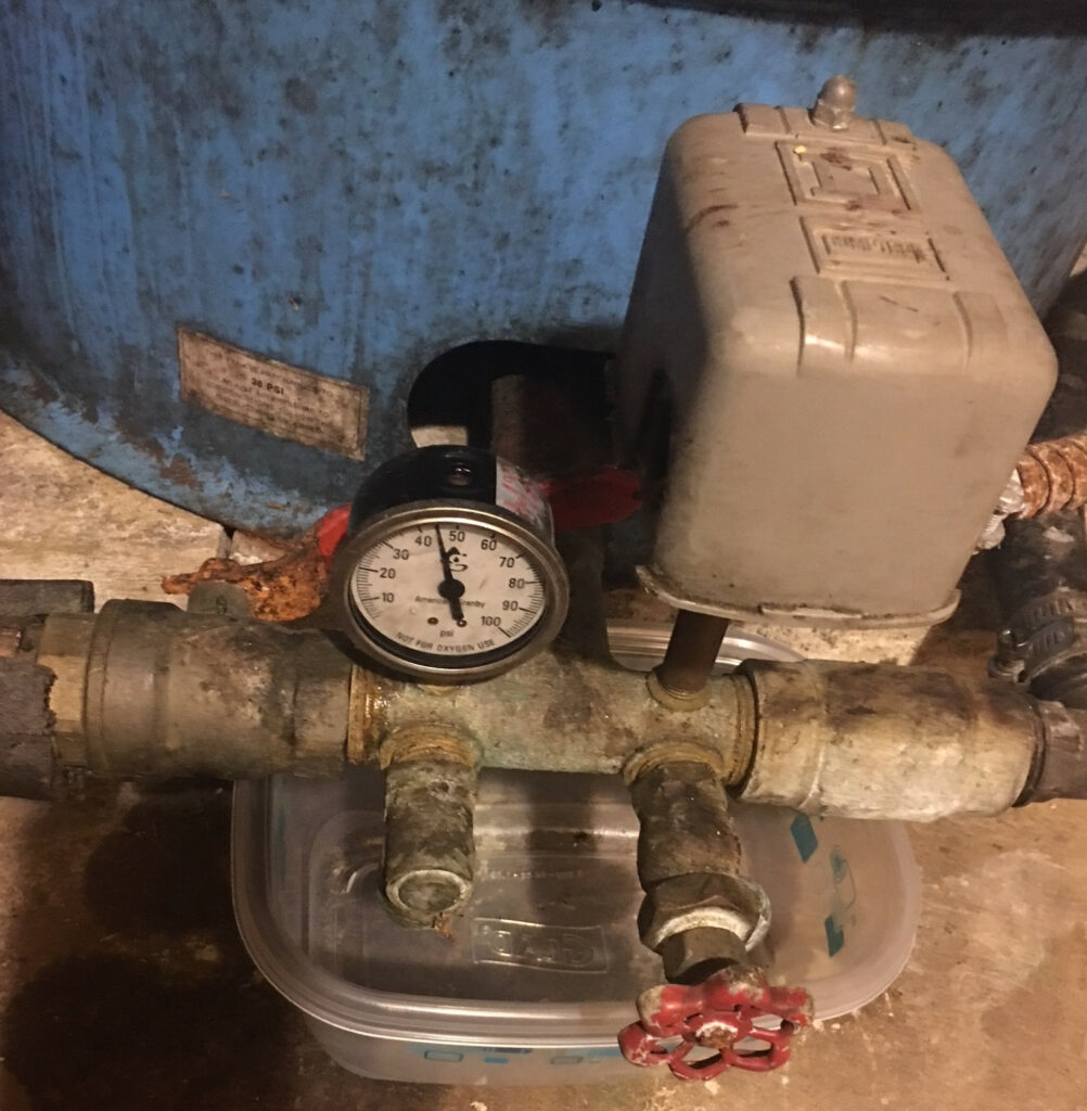 Water leak determination